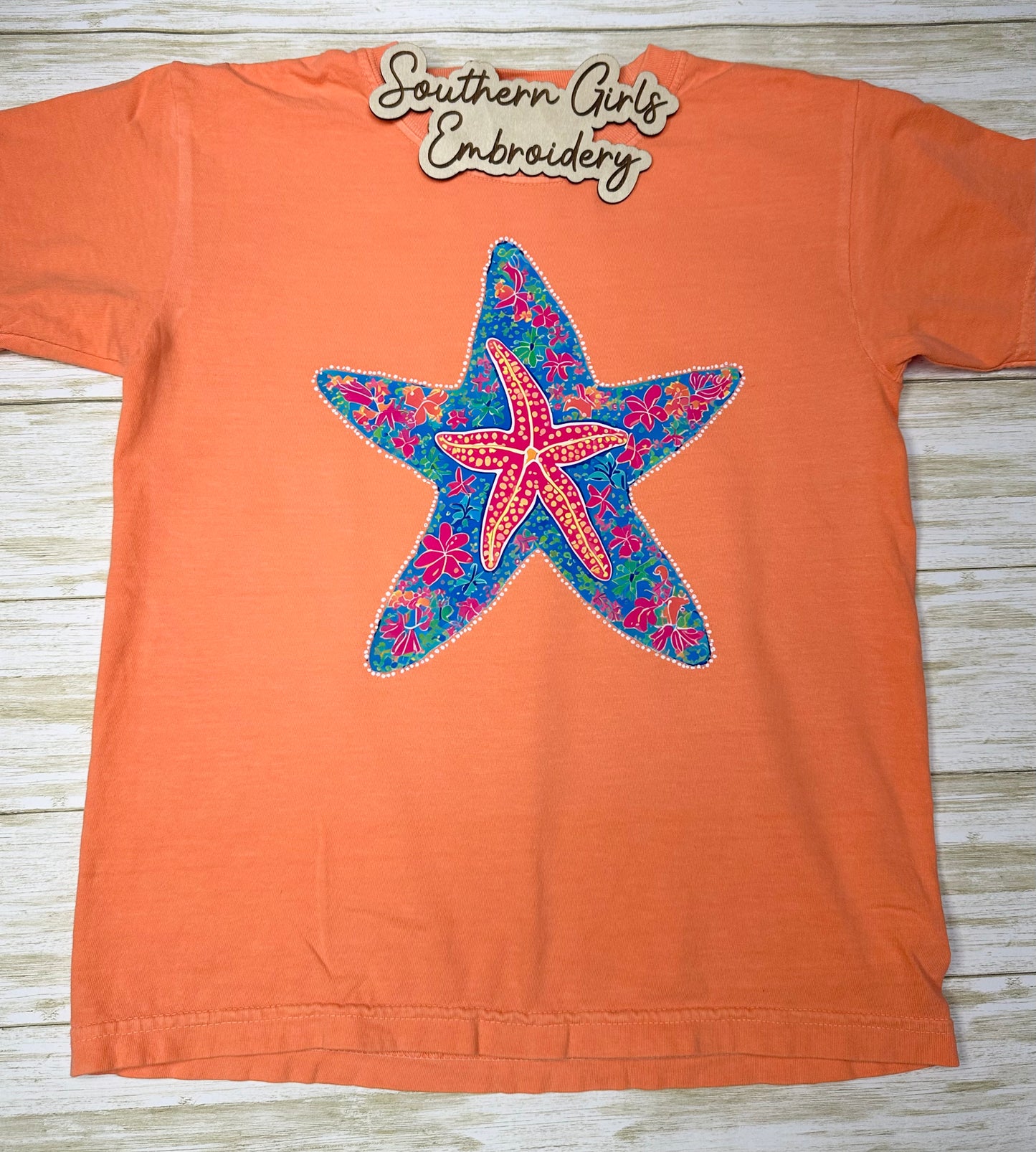Colorful Starfish Short Sleeve