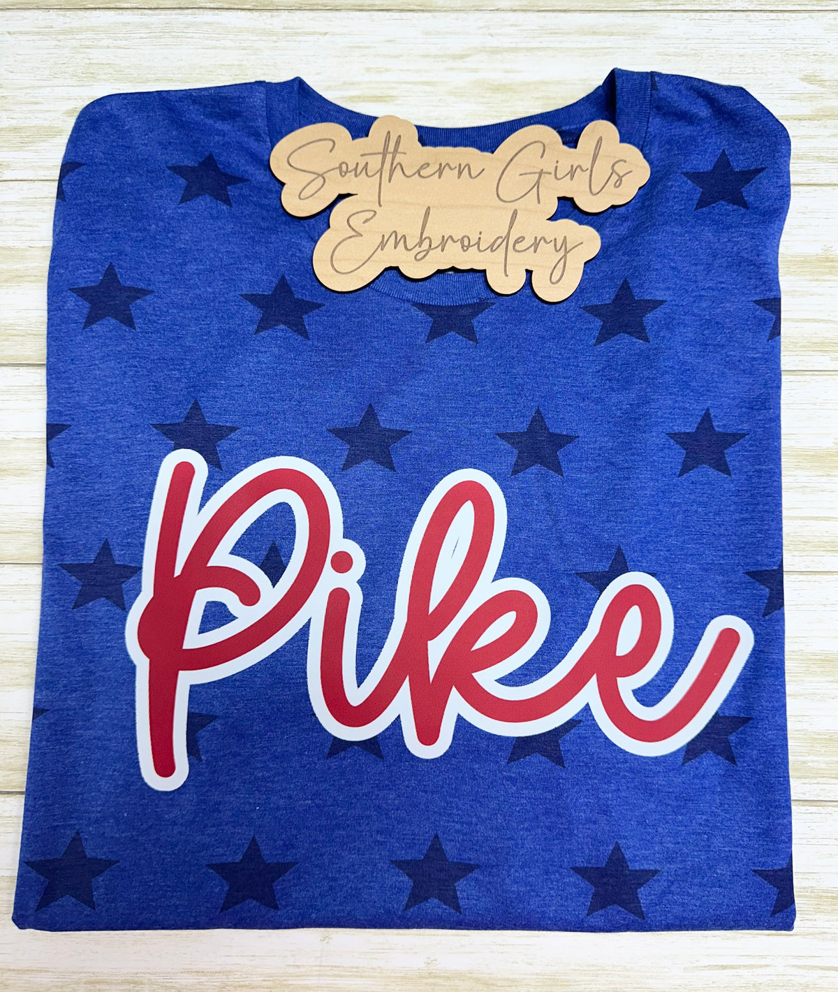 Adult Short Sleeve Star with mascot