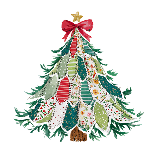 Transfer Tie Christmas Tree
