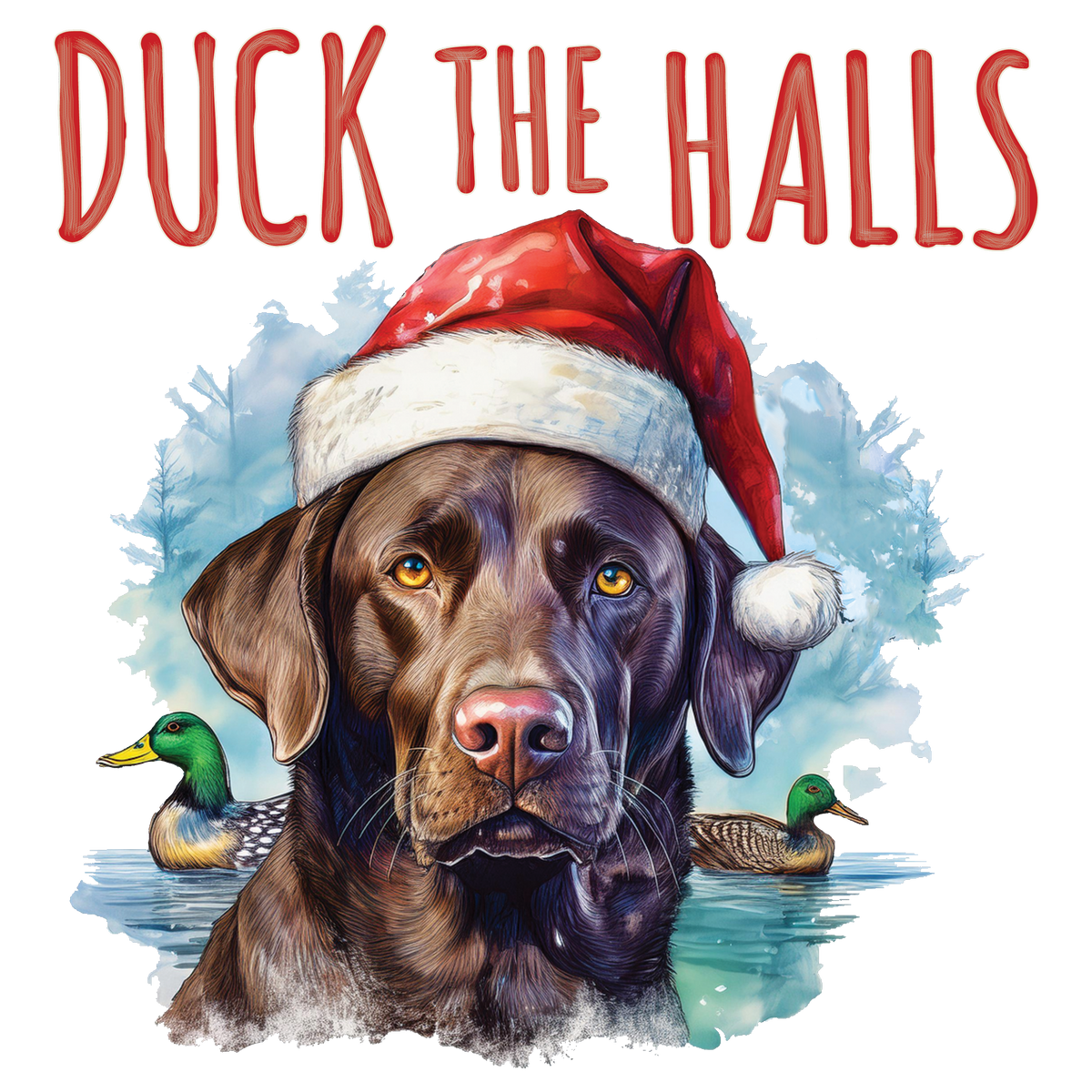 Transfer Duck the Halls Duck