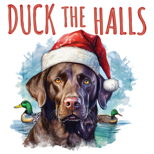 Transfer Duck the Halls Duck