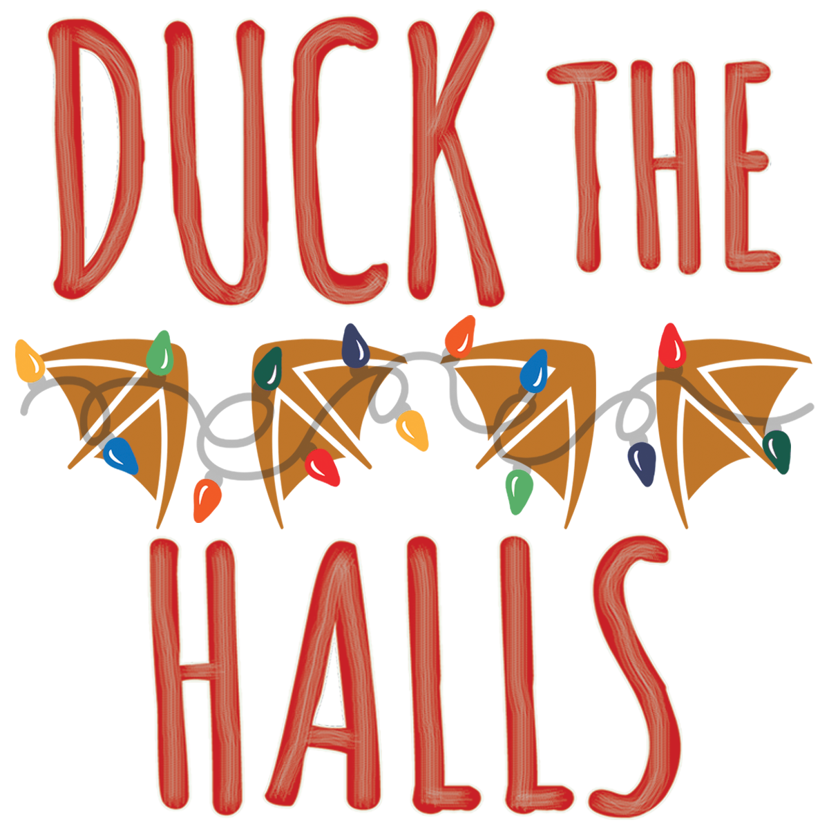 Transfer Duck the Halls Duck