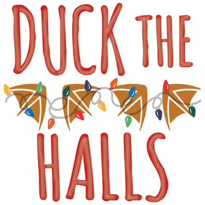 Transfer Duck the Halls Duck
