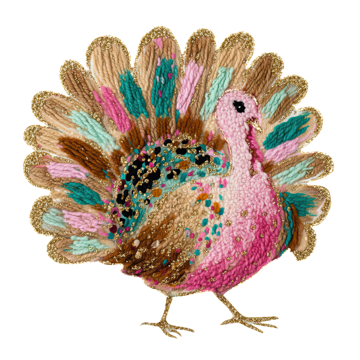 Transfer Teal Turkey