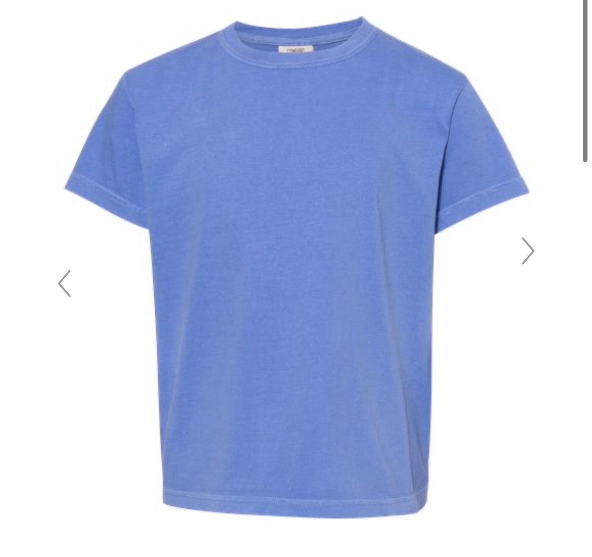 Youth Comfort Color SS