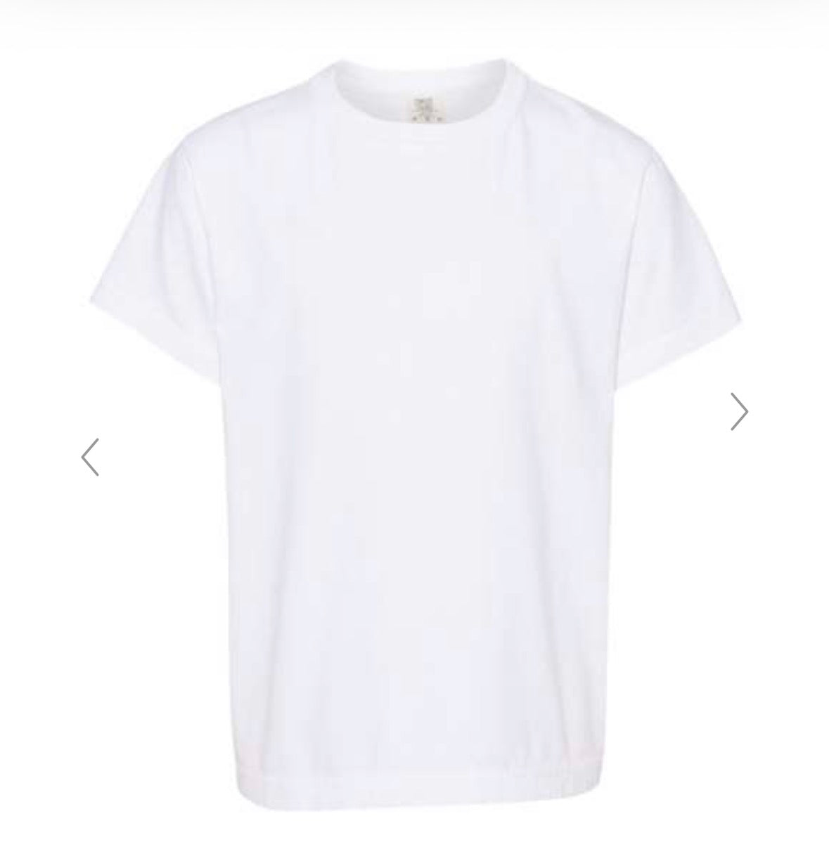 Youth Comfort Color SS