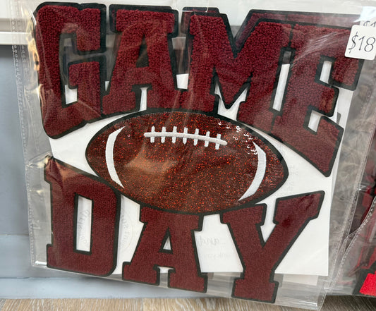 Patch Seq/Chen Burg GameDay FB