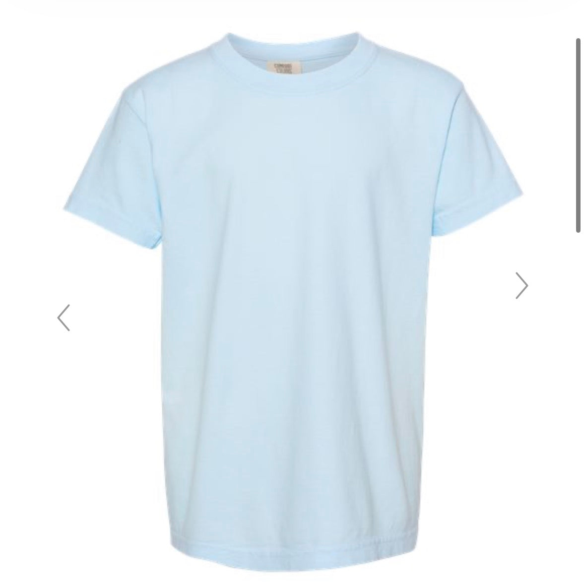 Youth Comfort Color SS