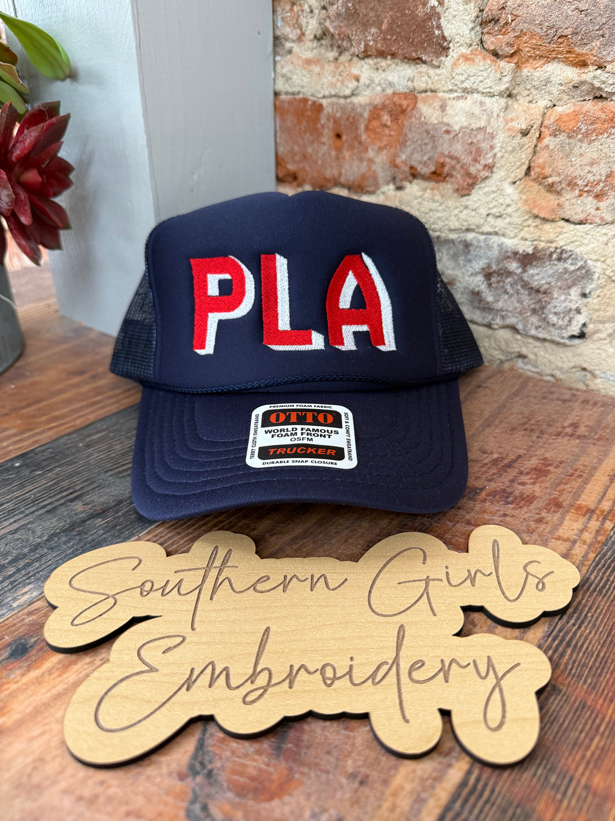 Otto Trucker Hat with Embroidery