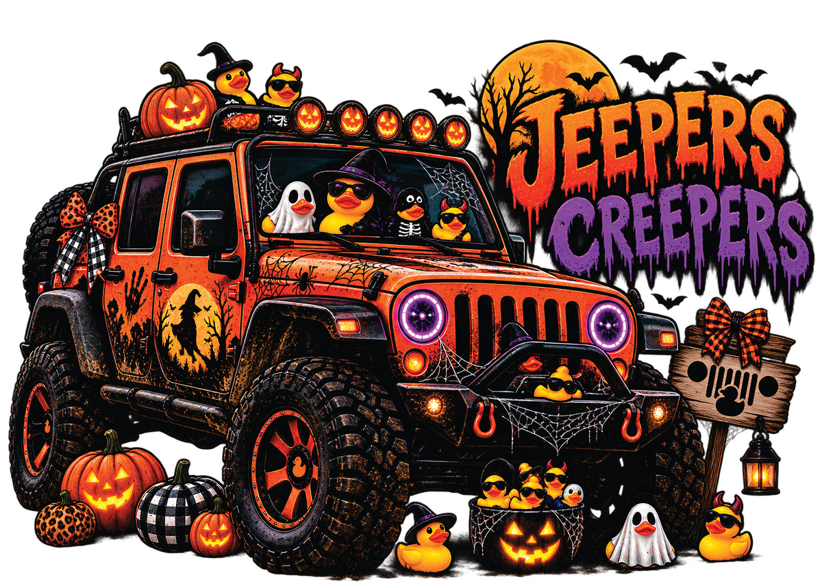 Transfer Halloween Jeep