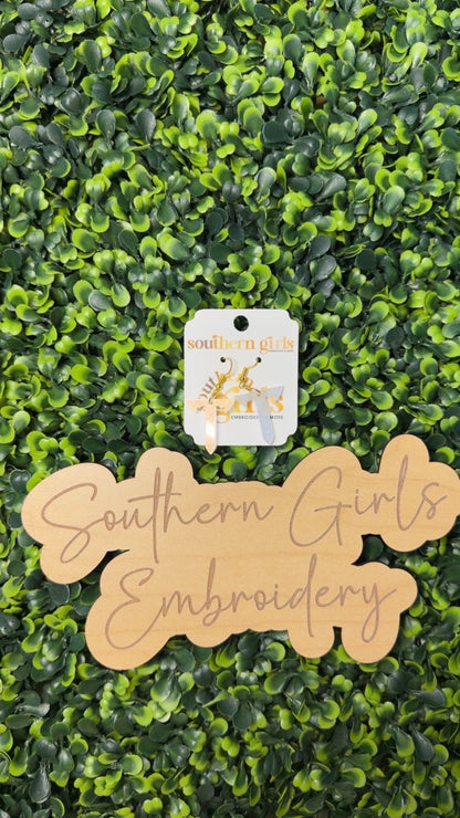 Licensed Power T Earrings