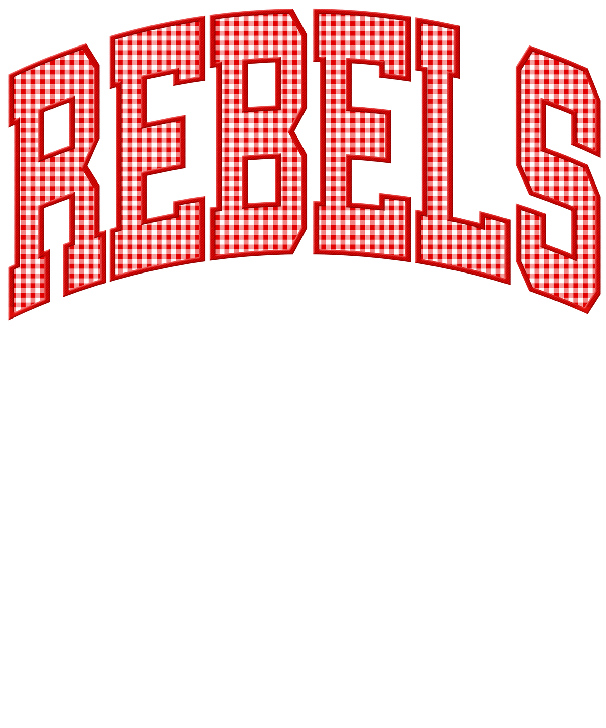 Transfer Rebels Gingham