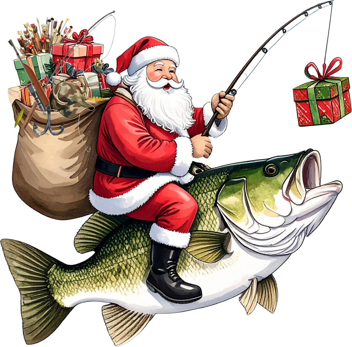 Transfer Bass Santa