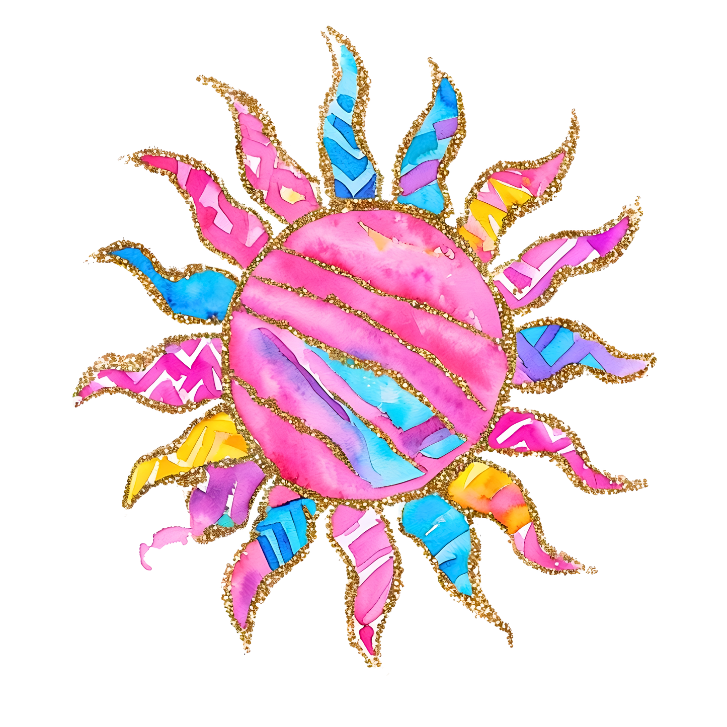 Transfer Youth Sun tie dye