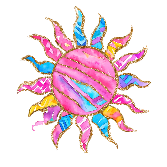 Transfer Youth Sun tie dye