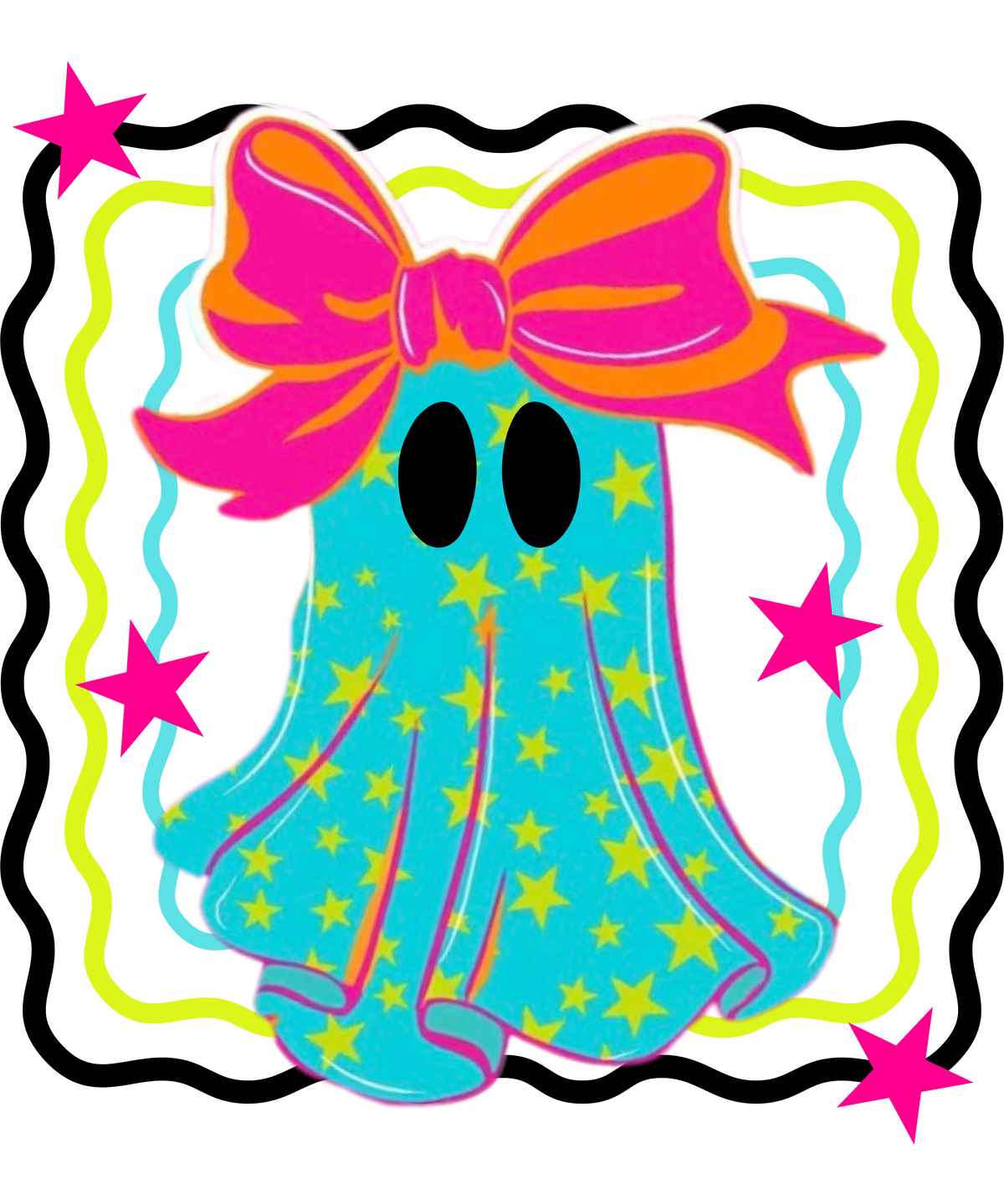 Transfer Ghost Girl Bow