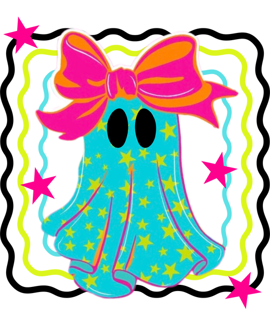 Transfer Ghost Girl Bow
