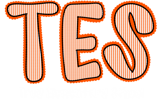 Transfer TES Orange Seersucker