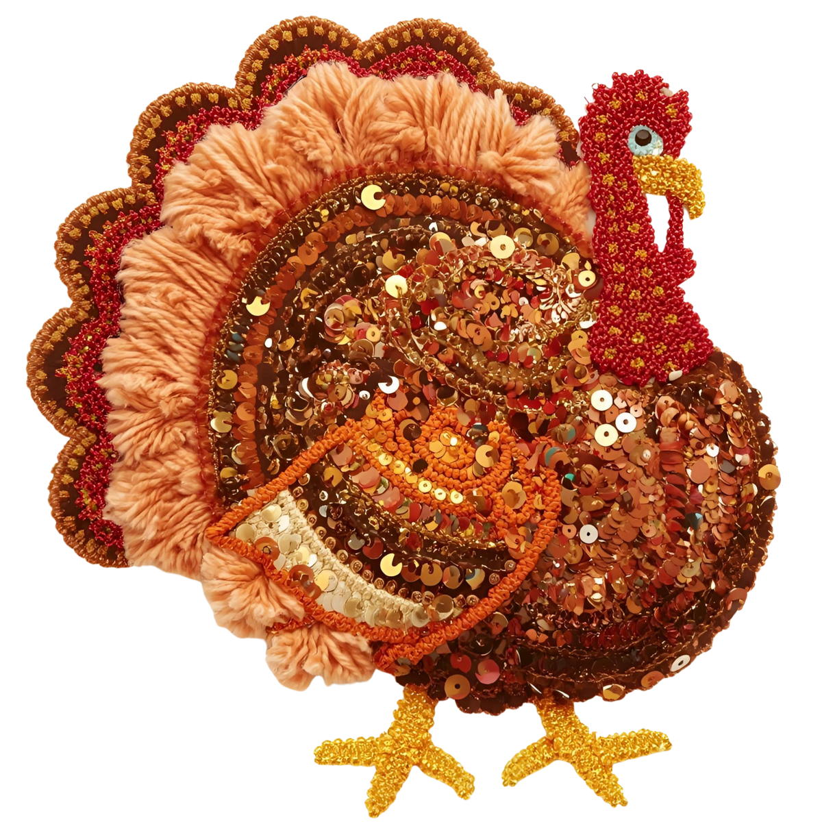 Transfer Turkey Sequins
