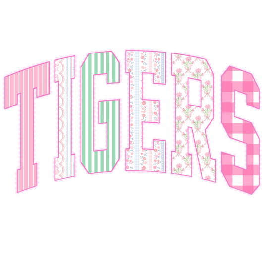 Transfer Faux Applique Mascots