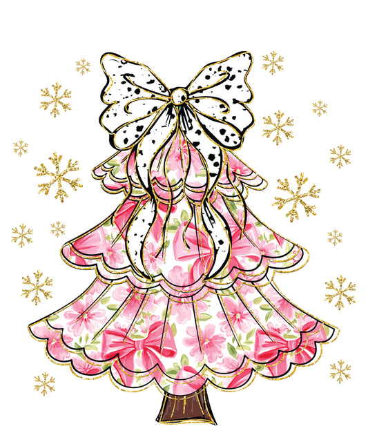 Transfer Flower Tree bow