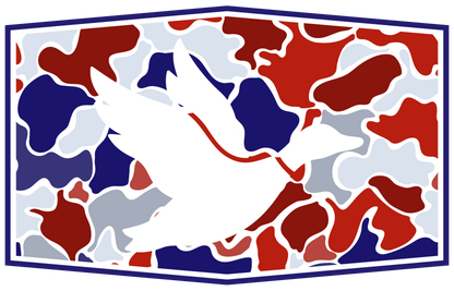 Transfer Adult Patriotic Duck with pocket