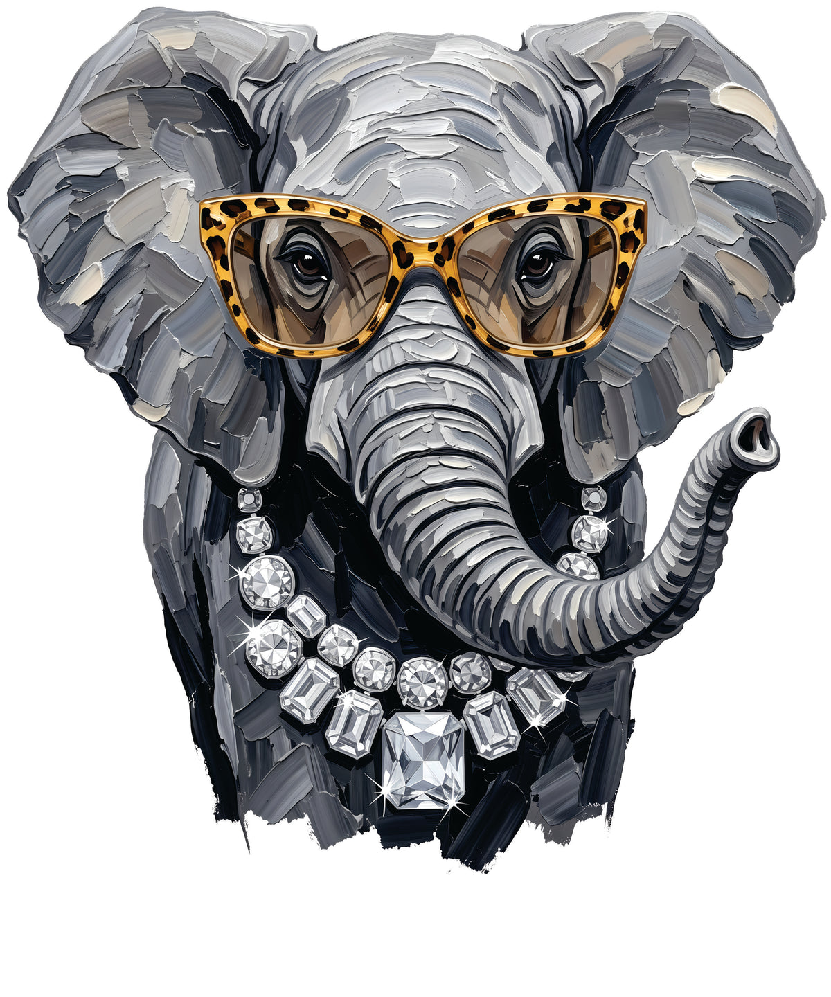 Transfer Glam Elephant