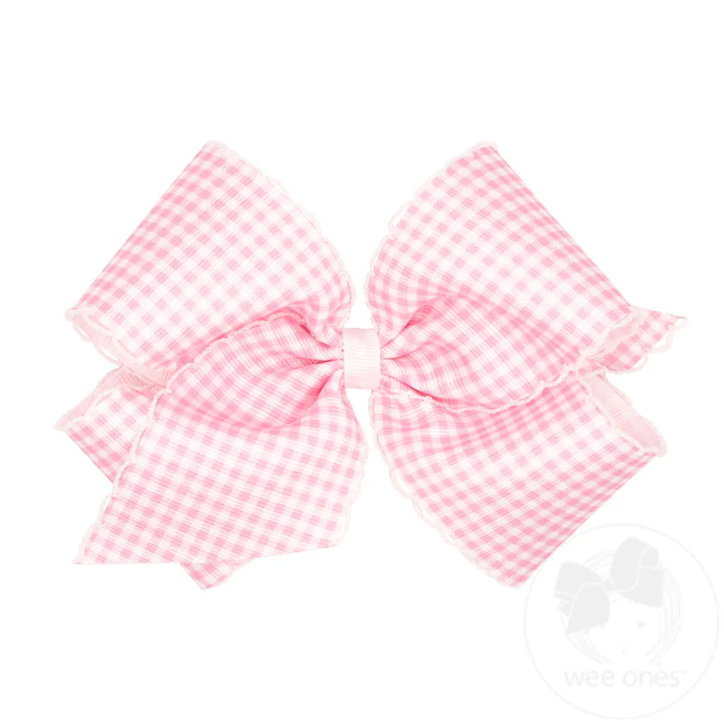 Wee Ones King Pink Gingham