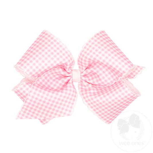 Wee Ones King Pink Gingham