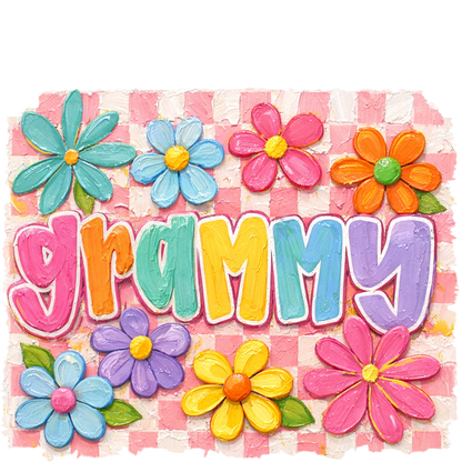 Transfer Adult Hand Painted Mom Designs